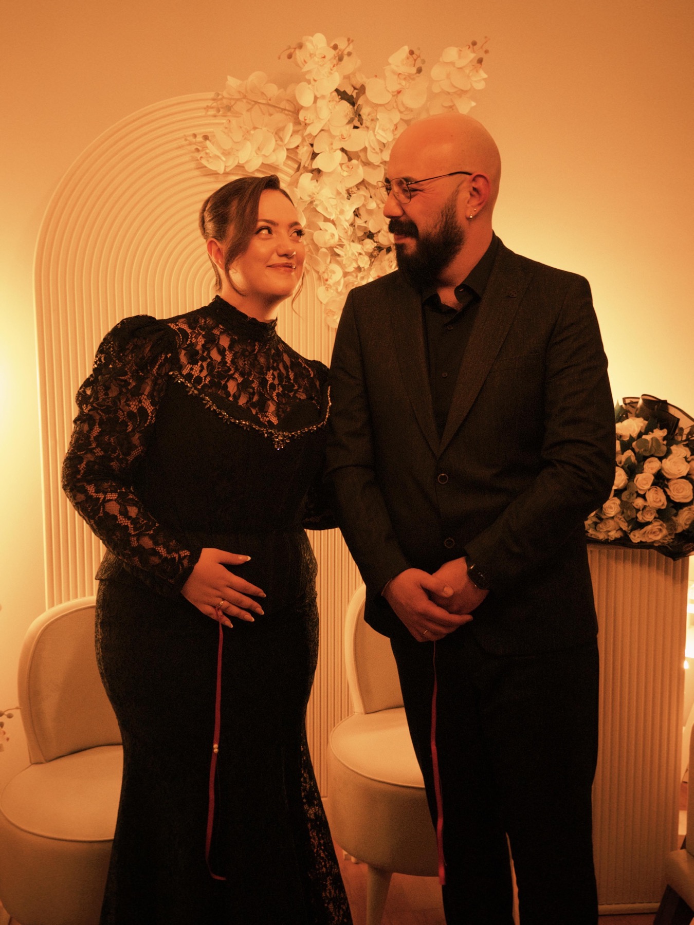 Dilay ve Caner nişan portresi