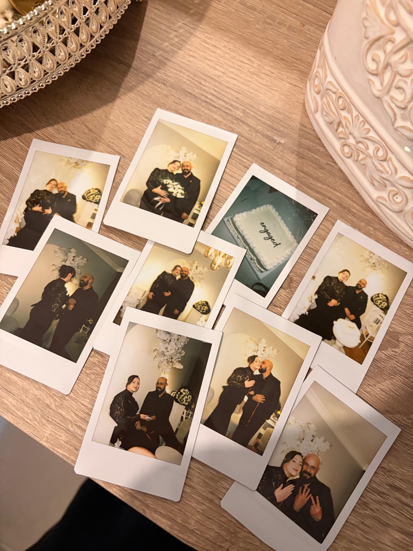 Nişandan polaroid fotoğraflar